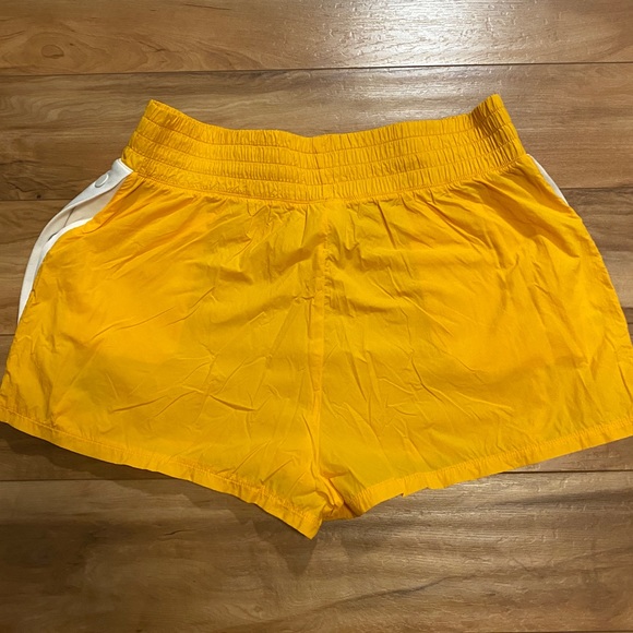 VS PINK Black & Yellow Matching Crewneck & Track Shorts Set - Picture 7 of 10
